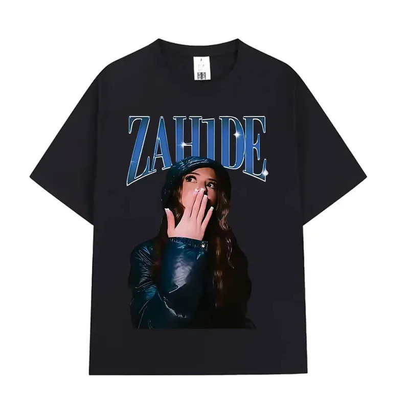 เสื้อยืดลายกราฟิก New Zahide รุ่นปี 2026 เสื้อผ้าแฟชั่นสำหรับผู้ชายและผู้หญิง เสื้อยืดคุณภาพสูง ผ้าฝ