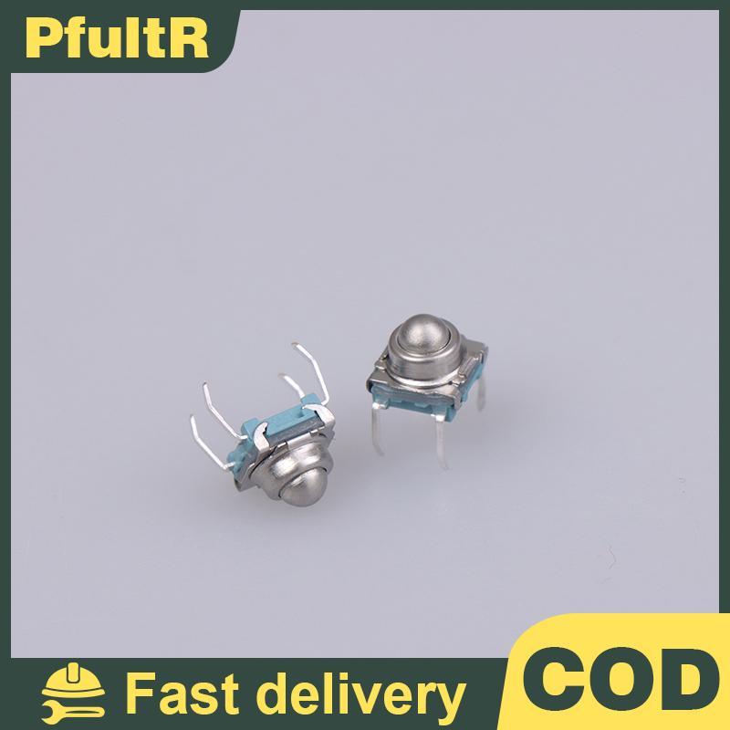 Null 10 ชิ้น TS-F007 7*7 โลหะลูกเหล็กรีเซ็ตสวิทช์ DIP ประเภท 4 พินสวิทช์สัมผัส null