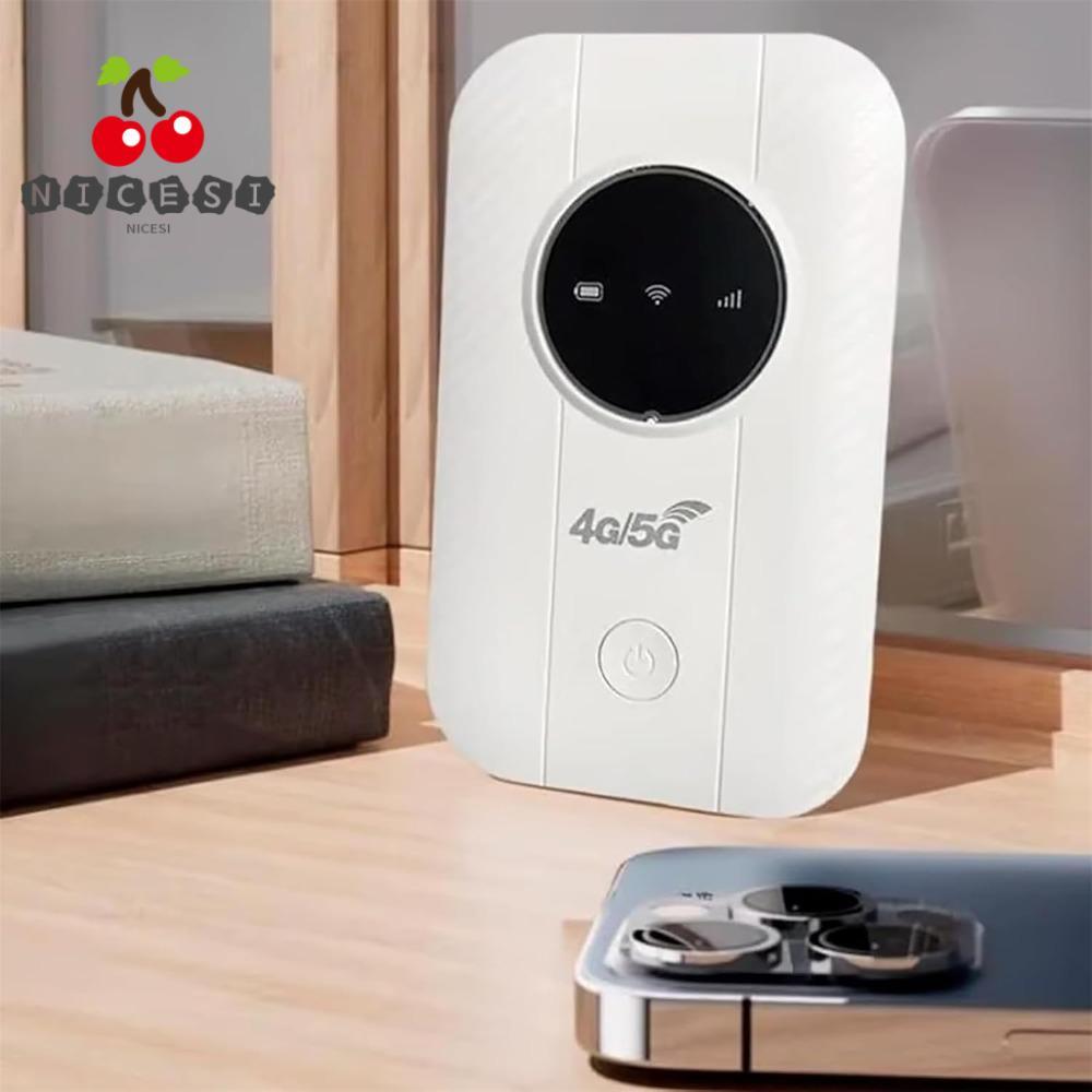 NICESI Pocket Mobile Hotspot, USB Powered Pocket WiFi 4/5G Portable Router, Asian/European version 3