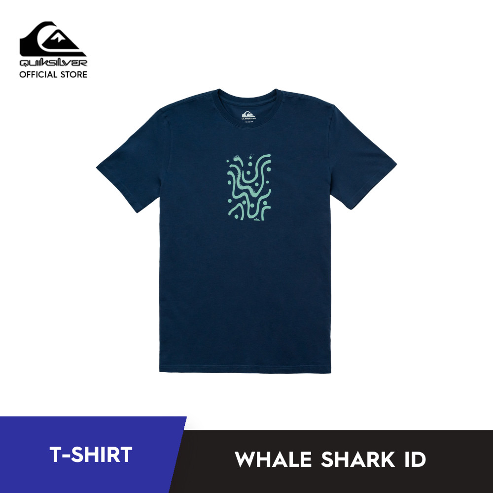 Quiksilver เสื้อยืด Mens Whale Shark ID