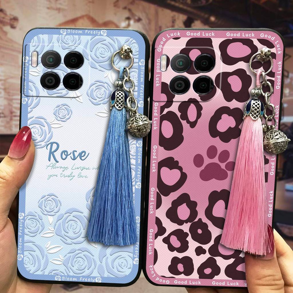 พู่ Bell เคสโทรศัพท์สําหรับ TCL T-Mobile Revvl7 Pro/T โทรศัพท์ 2Pro 5G//TMRV07P5G น่ารักซิลิโคนกันน้