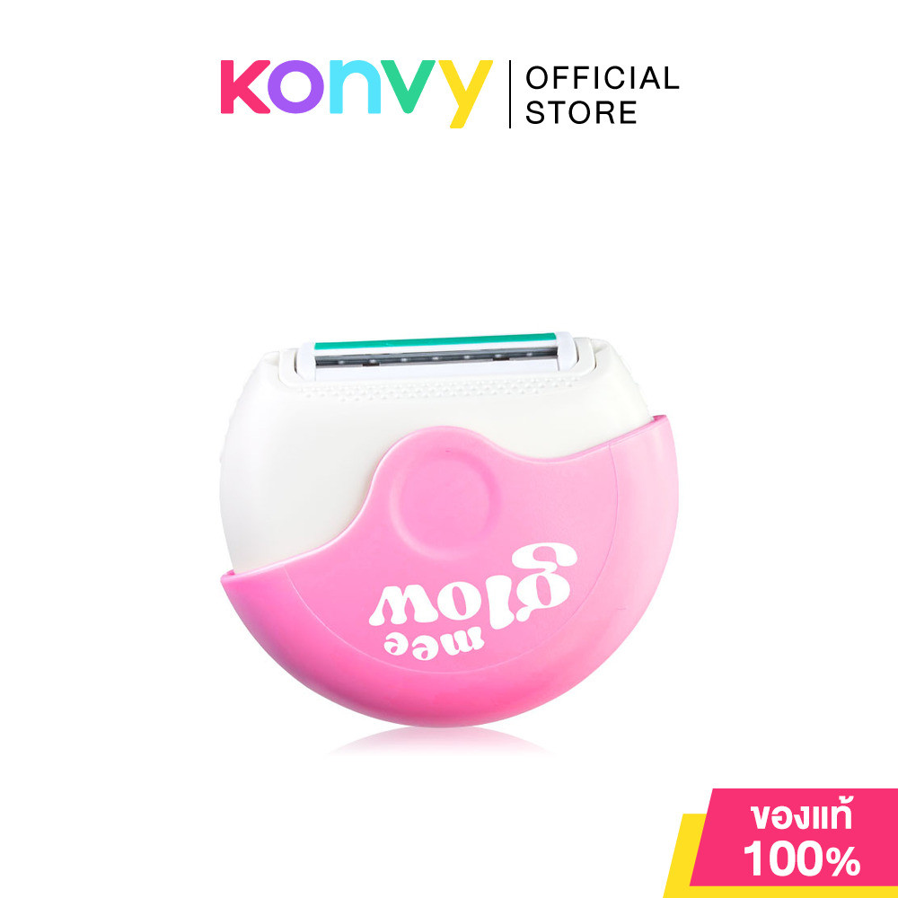 Livetined Meeglow Women'S Travel Shaving Knife 1pc มีดโกนกำจัดขน มาพร้อมที่จัดเก็บแบบหมุนวนสุดล้ำ ลีฟทิเนด.
