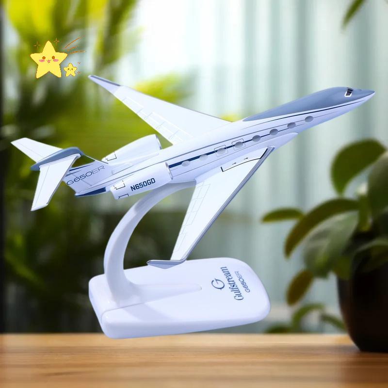 [JBTH] 1PCS Gulfstream G650 เครื่องบิน Diecast 1/200 Scale เครื่องบินรุ่นเครื่องบิน G650ER เครื่องบิ