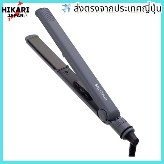 จากประเทศญี่ปุ่น✈ SALONIA SALONIA Straightening Iron Hair Iron SL-004SAGR Gray