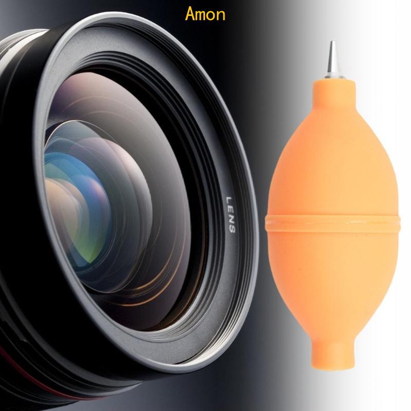 Amon Travel Friendly Camera เครื่องเป่าลมเครื่องมือกําจัดฝุ่นพร้อมปลายพลาสติกโลหะสําหรับการบํารุงรักษาเกียร์ถ่ายภาพมือถือ