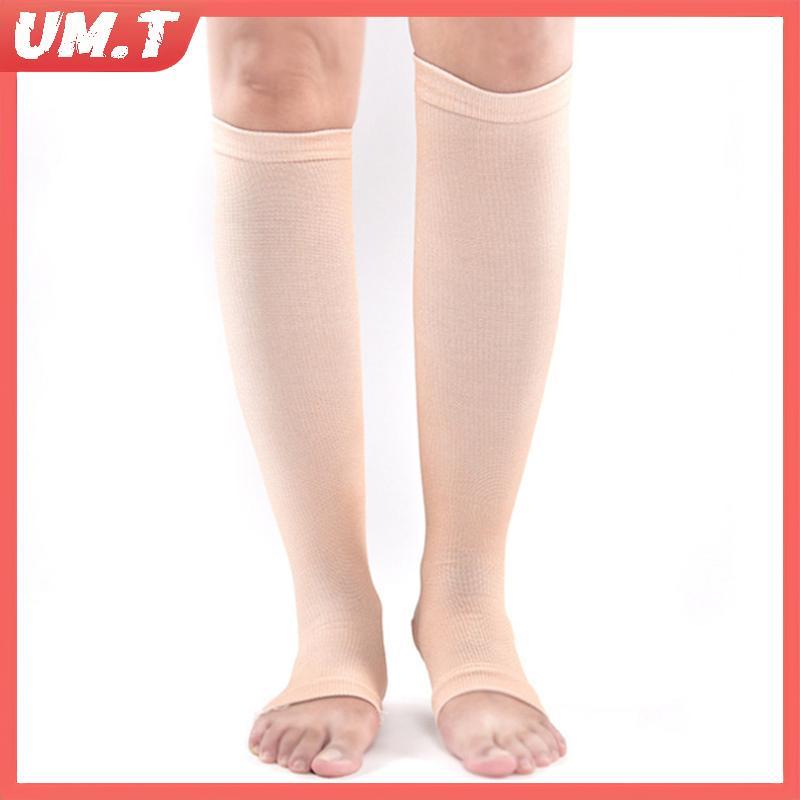 UM.T 1Pairpression Sos ปวดเท้าบรรเทาเข่าเส้นเลือดขอดเปิดนิ้วเท้า Sos null