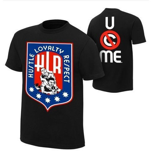 Wwe John Cena John Cena มวยปล้ําเสื้อยืดผ้าฝ้ายหลวมรอบคอมวยปล้ํา Retro แขนสั้นผู้ชายผู้หญิง