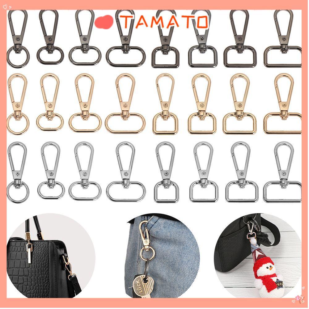 TAMATO เซต 5PCS ล็อบสเตอร์คลัสมetal สำหรับสร้อยคอและกระเป๋า