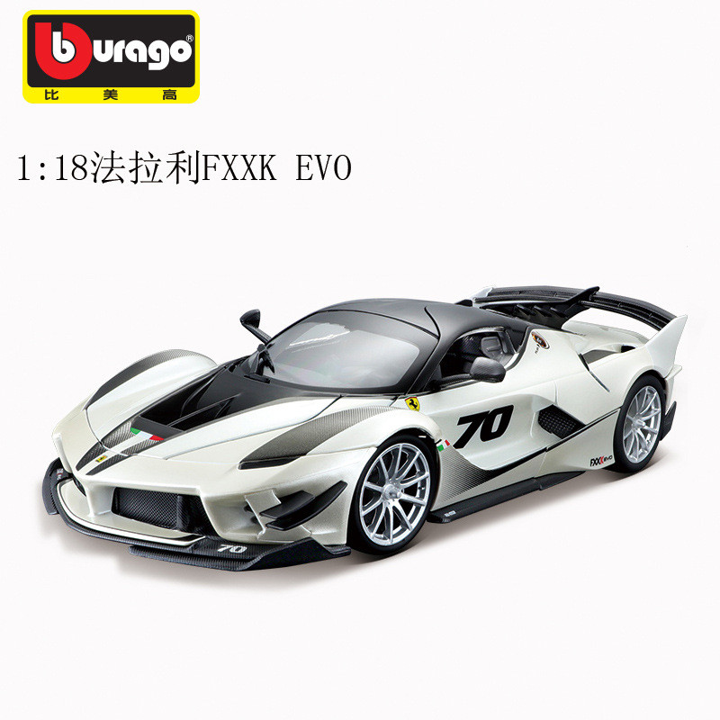 Bburago Bburago 118 Ferrari โมเดลรถโลหะผสมจําลองคอลเลกชันตกแต่ง F