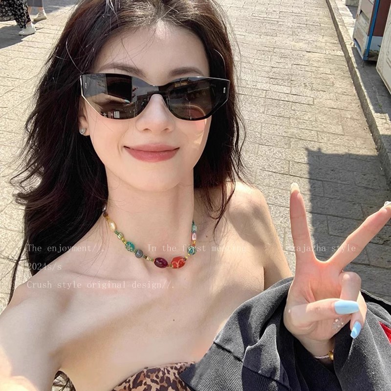 สร้อยคอลูกปัดหลากสี Dopamine