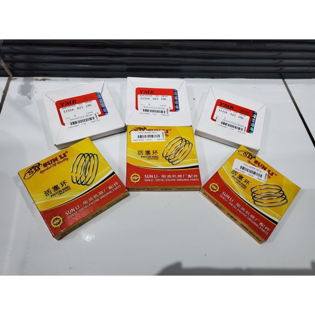 KM186-186FA-G186 ชุดแหวนลูกสูบเครื่องกําเนิดไฟฟ้าพลังงานแสงอาทิตย์/ชุดแหวน/แหวนลูกสูบ/เครื่องกําเนิด