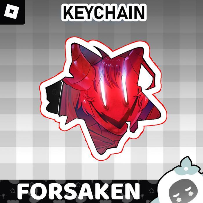 Ganci / Gantungan Kunci Akrilk ROBLOX FORSAKEN STAR พวงกุญแจ (C00LKIDD, 1X1X1 BETRAYED, GASHARPOON, 