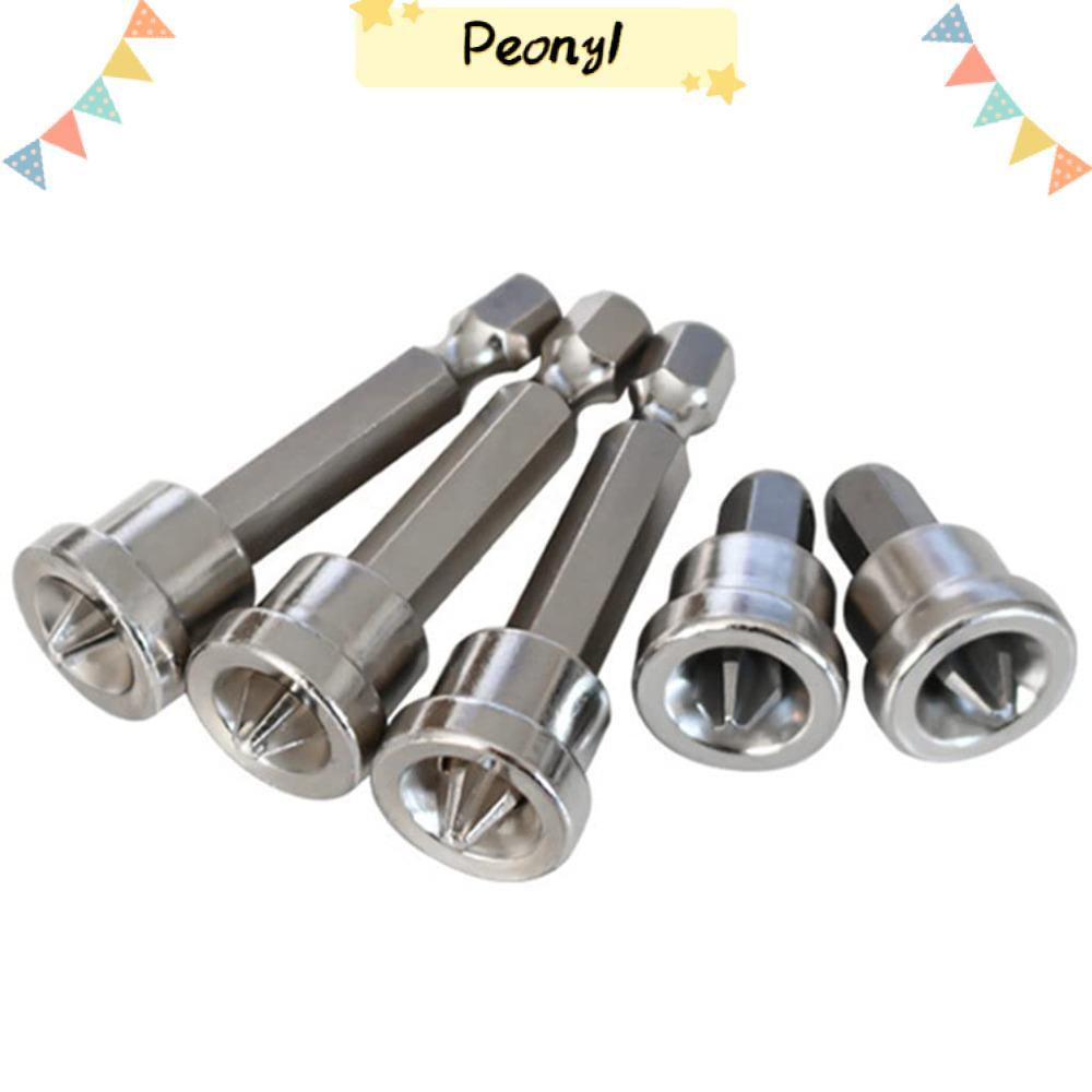 PEONY Drywall Screw Bit, 50 มม./25 มม. PH2 Drywall Dimpler Bit, Sheetrock Screw Steel Locating Bit ย