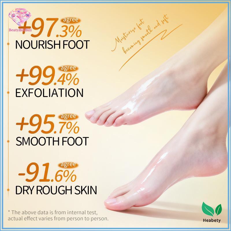 Heabty SADOER Lemon Foot Mask Moisturizing Whitening Foot Peeling Mask Anti-aging Exfoliating Feet P