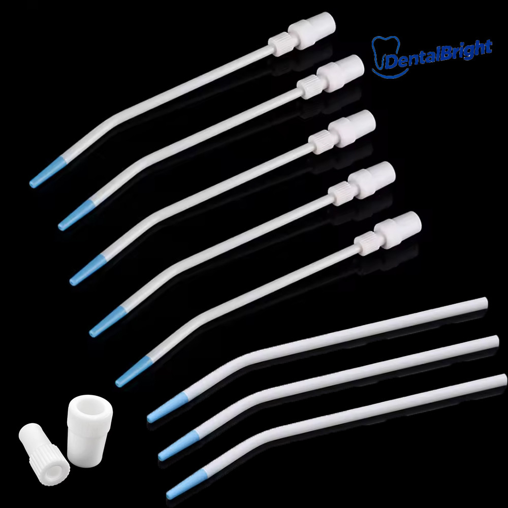 100Pcs Dental Saliva Swivels Ejector Suction Adaptor Suction Tube Convertor Tips