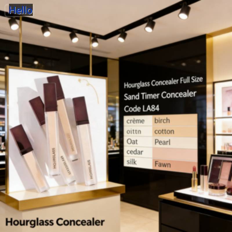 W คอนซีลเลอร์ 6ml Hyaluronic Acid Nourishing Skin Covering Spots Tear Slot Brightening Skin Tone แบบ