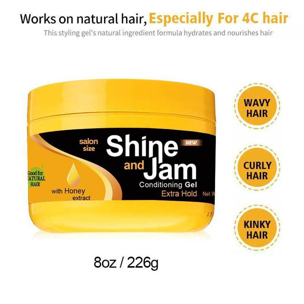 Booming ผลิตภัณฑ์จัดแต่งทรงผม Moisturizing และ Shaping Shine และ Jam Edge Control Hair Wax Braid Gel