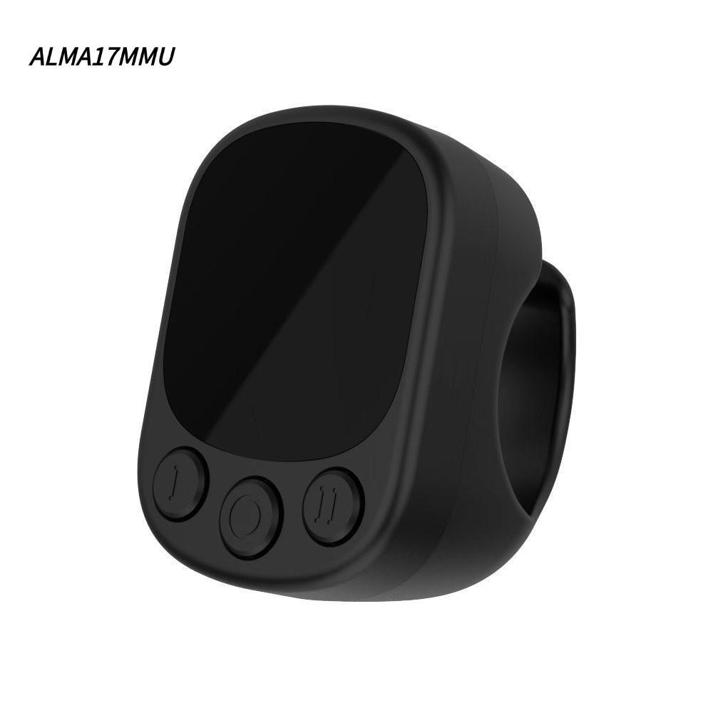 ALMA17MMU Touchscreen Controller,ต่อเนื่อง Clicker Music Playback Control Bluetooth Ring Remote, Aut