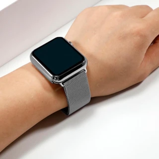 PC กรณีนาฬิกา ครอบคลุมสายรัดลูป Milanese for IWatch Ultra/SE 3 2 Smart Watch Series 11 10 9 8 7 6 49/46/45/44/42/41/38มม