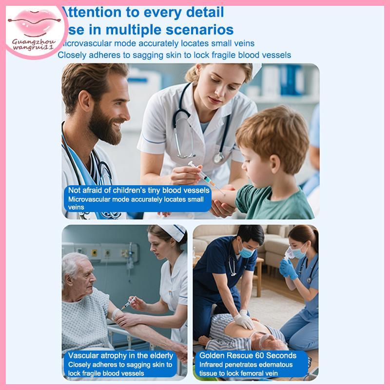 [GZ] อินฟราเรด Vein Locator แบบพกพา Medical Vein Finder เครื่องพยาบาลฉีด Helper มือถือฉุกเฉิน Vein V