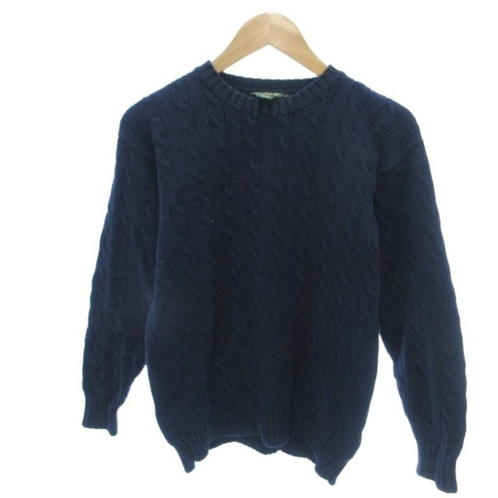 J.CREW CREW Sweater Knit Navy Direct from Japan Secondhand