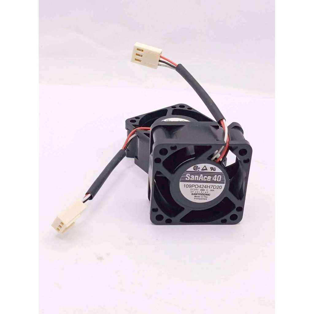 ของแท้ พัดลมระบายความร้อนอุปกรณ์ Fanuc 1PC SANYO 109P0424H7D20 24V 0.08A
