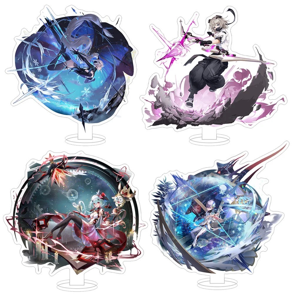 Standee Tower of Fantasy รุ่น Alyss Bai Yuekui Crow Ling Han Ming Jing Roslyn Tsubasa อะคริลิคตกแต่ง