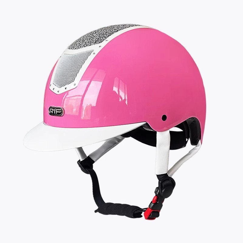 RIF Equestrian helmet, riding helmet, knight helmet, diamond emblem helmet, equestrian equipment, eq