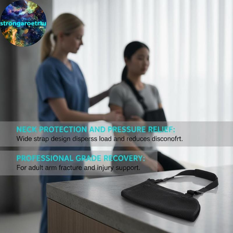 Strongaroetrtu Arm Fracture Sling ไหล่ข้อศอกข้อมือ Dislocation Fixation Belt Rehabilitation Support 