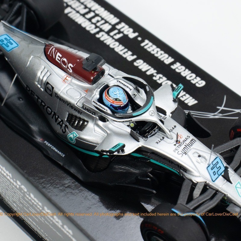 MINICHAMPS/Aress 1:43 Buddiao AMG PETRONAS FORMULA ONE TEAM F1 W13 E PERFORMANCE 417223163