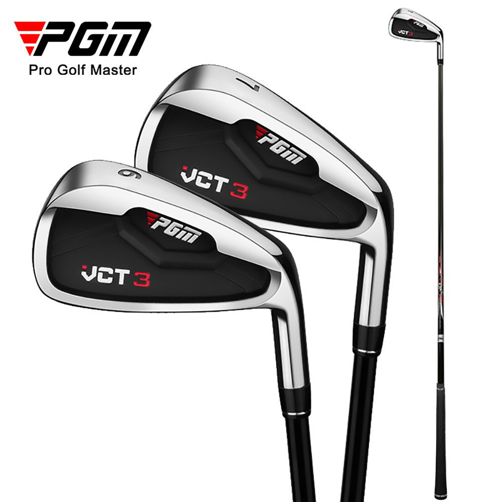 PGM ไม้เหล็ก Golf Iron TiG031 | หัวสแตนเลสฟีลแน่น เลือก Carbon Shaft/Steel Shaft คุมทิศทางง่าย