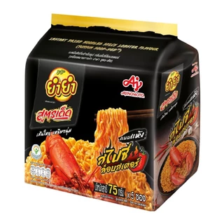 [1แพ็ค5ซอง] Yumyum ยำยำ สูตรเด็ด บะหมี่กึ่งสำเร็จรูป แบบแห้ง มีหลายรสชาติให้เลือก