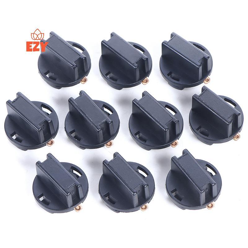 EZY 10pcs T10 Soet Dashboard เครื่องมือแผง Soet T10 W5W 168 192 194 Twist Lo Wedge ฐานโคมไฟ Dash หลอ