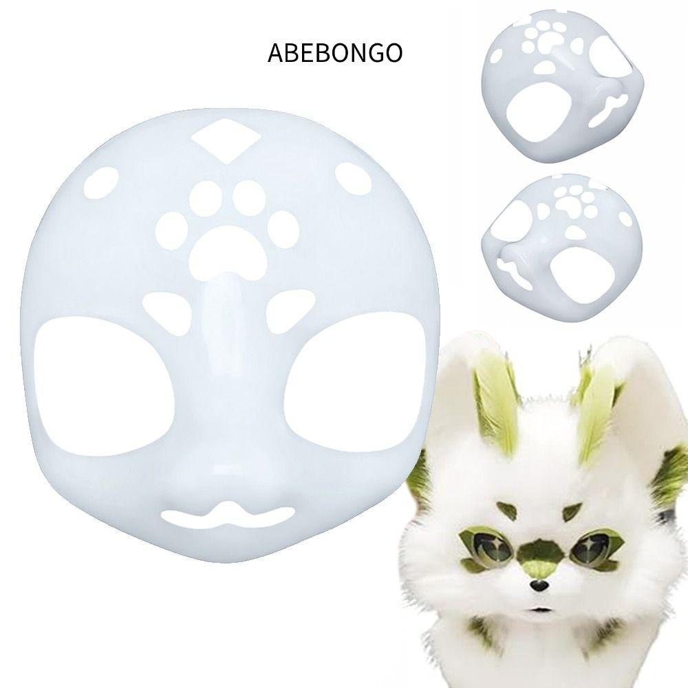 ABEBONGO คอสเพลย์ Kigurumi พลาสติก หัวสัตว์สำหรับ Fursuit หรือปาร์ตี้