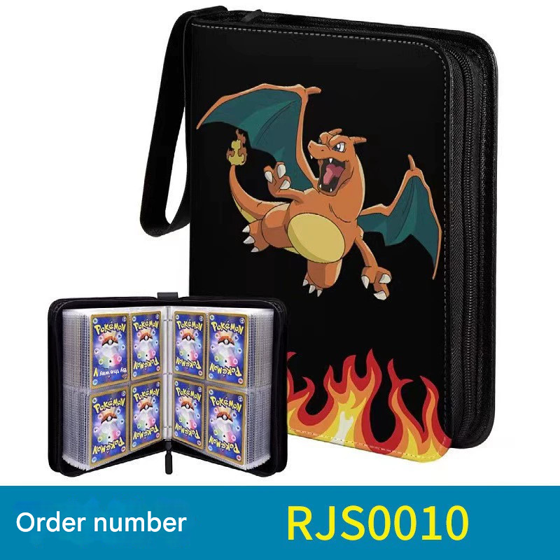 Amazing Pokémon Trading Card Collection ชุดแฟลชการ์ด 4-Grid พร้อมการ์ดการ์ตูน 400 ใบ