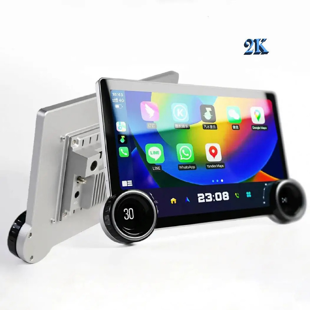 ใหม่เพชร 2K รถวิทยุ 10.36 11.5 นิ้ว Carplay Android หน้าจอสัมผัสอัตโนมัติ 360 DSP รถ DVD Player Univ