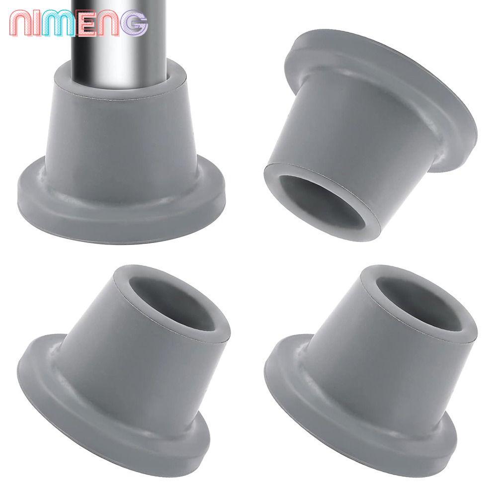 NIMENG เปลี่ยนหมวกฟุต, สีเทา Heavy Duty เก้าอี้อาบน้ําขาหมวก, 28.6 มม.ยางเก้าอี้อาบน้ําเปลี่ยนฟุตอาบน้ําที่นั่งสตูล