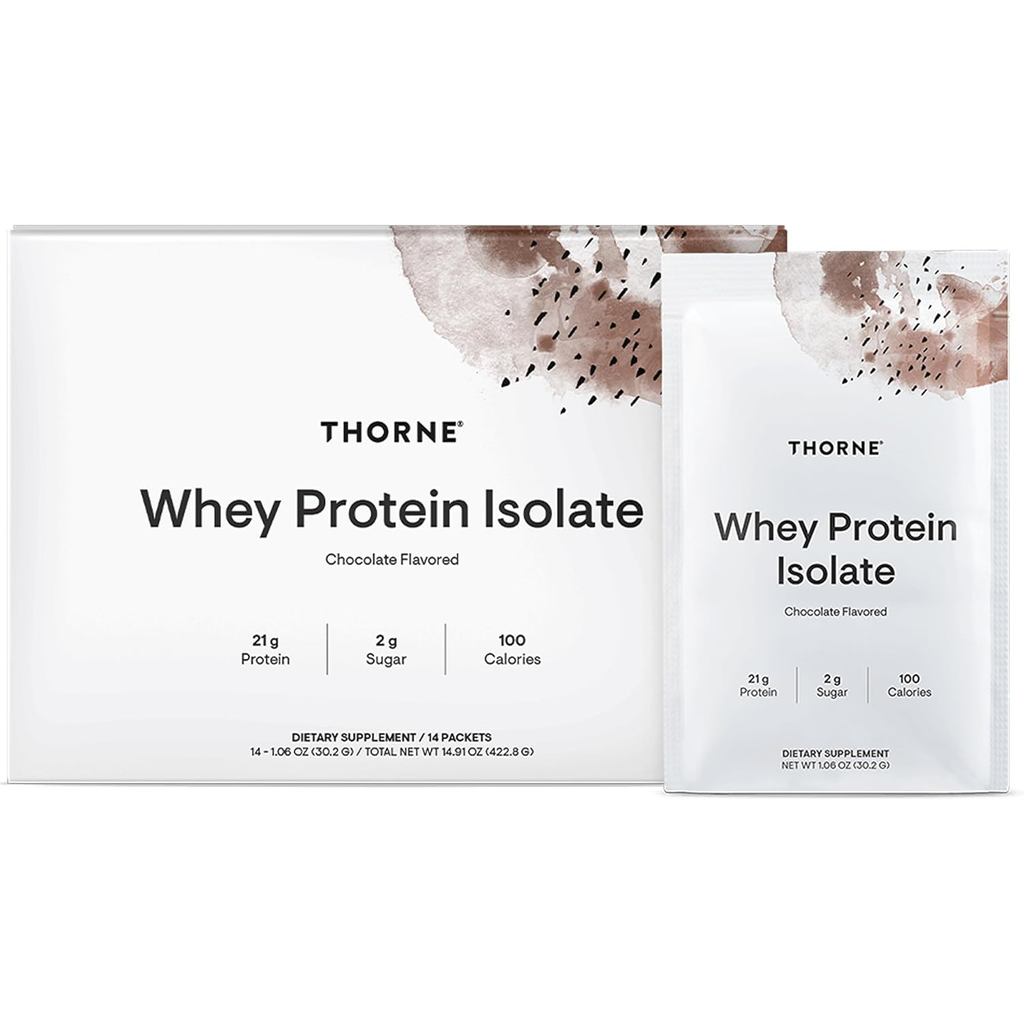 THORNE - Whey Protein Isolate - 21 Grams of Easy-to-Digest Whey Protein Powder - NSF Certified for S