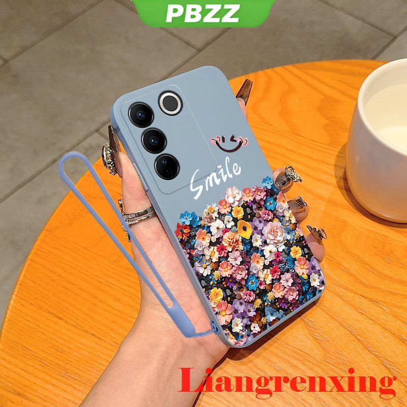 PBZZ เคส ปลอก VIVO V25 VIVO V25E VIVO V25 PRO 5G เคสโทรศัพท์เคสแข็ง TPU Protector Smooth กันกระแทกฝาครอบการออกแบบใหม่ความงาม CYCBZJ01