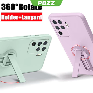 PBZZ FOR เคส ปลอก OPPO A94 4g OPPO Reno 5F Reno5 F Reno 5 Lite โทรศัพท์กรณี softcase ซิลิโคนเหลวป้องกันเรียบกันกระแทกกันชนปกการออกแบบใหม่360 ° กับผู้ถือ YTXZZJ01