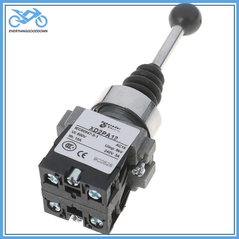 EVER 1 PC 2NO 2 ตําแหน่ง roer สวิทช์ XD2-PA12 XD2-PA22 joysti controllers สวิทช์ TH