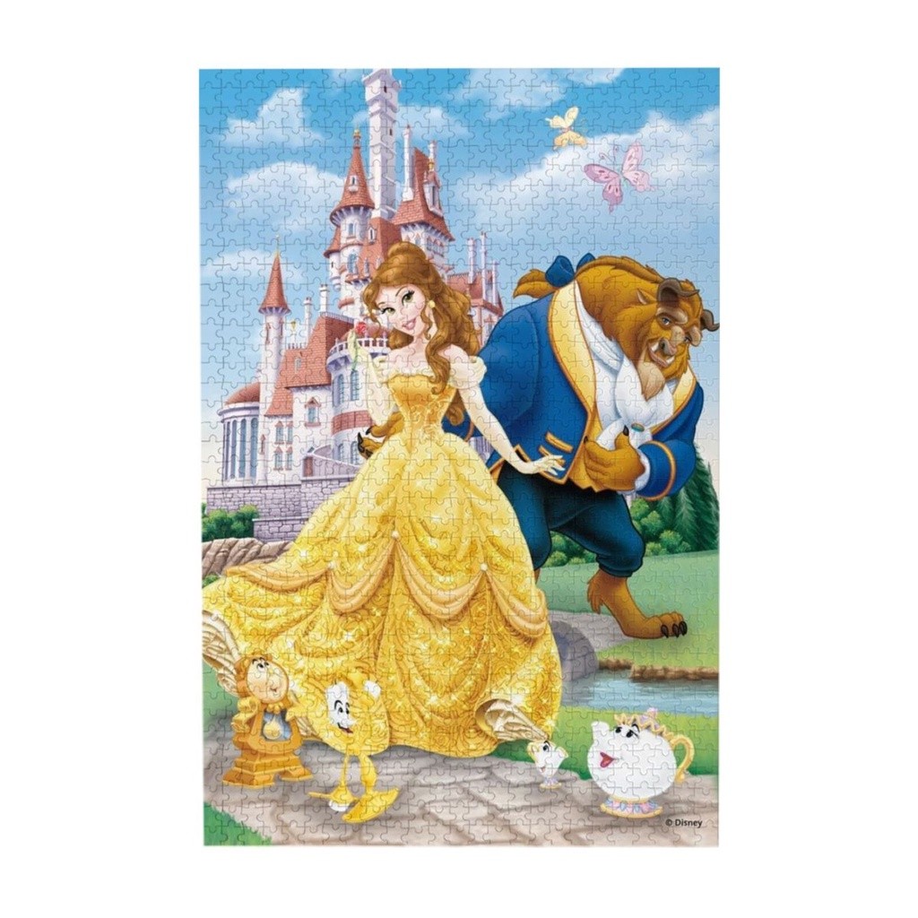 Disney Beauty and the Beast Puzzle เด็กผู้ใหญ่ 1000 ชิ้นจิ๊กซอว์ปริศนาของเล่นของขวัญวันเกิดตกแต่งบ้านW