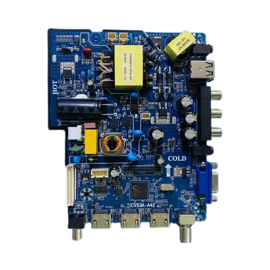 บอร์ดเมนบอร์ด 3-in-1 CV53A-A42 CV110-A42 รองรับ TP.SK108.PB801 อะไหล่อิเล็กทรอนิกส์