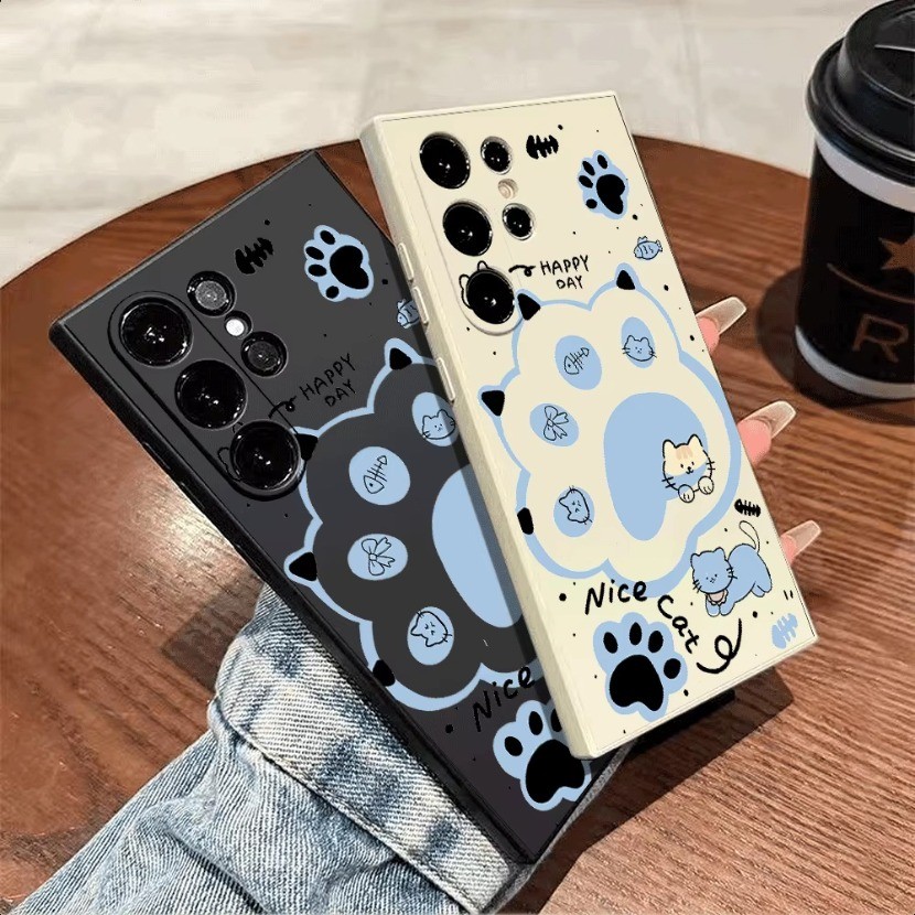 การ์ตูน claw พิมพ์ซิลิโคนสําหรับ Vivo V40 Pro V40 Lite V40e Y03T Y28S Y58 Y37 Y37M กันกระแทกลื่น Mat