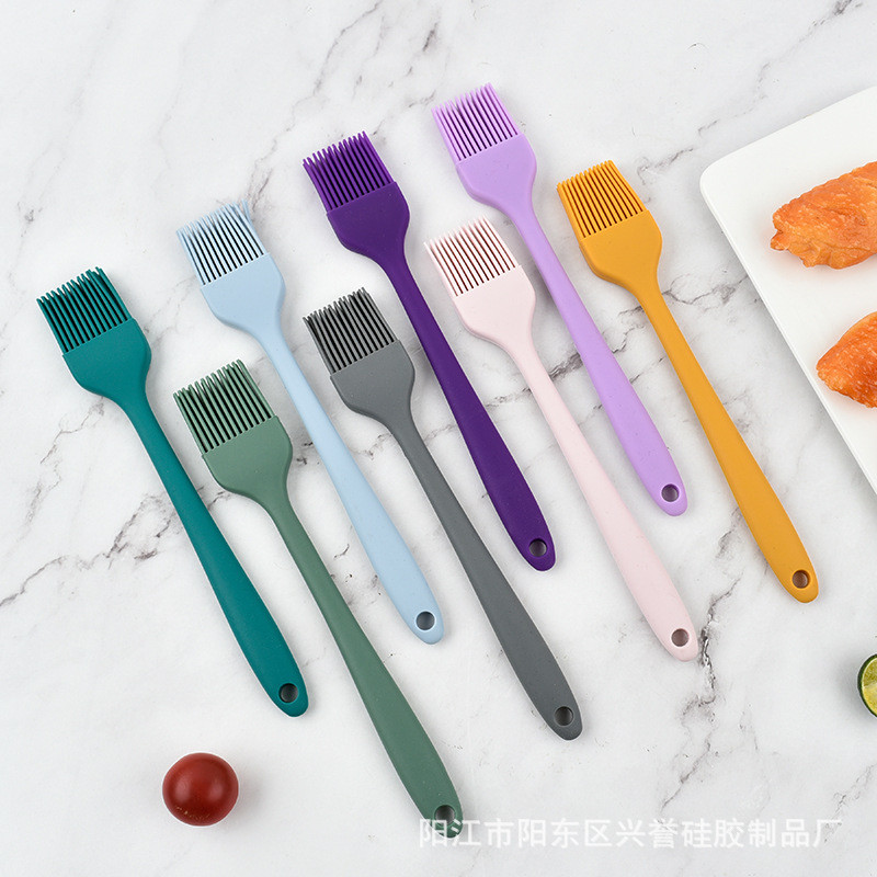 40g ซิลิโคนข้าวน้ํามัน Lava耐高温 烤刷子厨房 ซิลิโคนข้าวซิลิโคน刷子 烤工具40g แปรงน้ํามันซิลิโคน, ทนอุณหภูมิสูงเบ