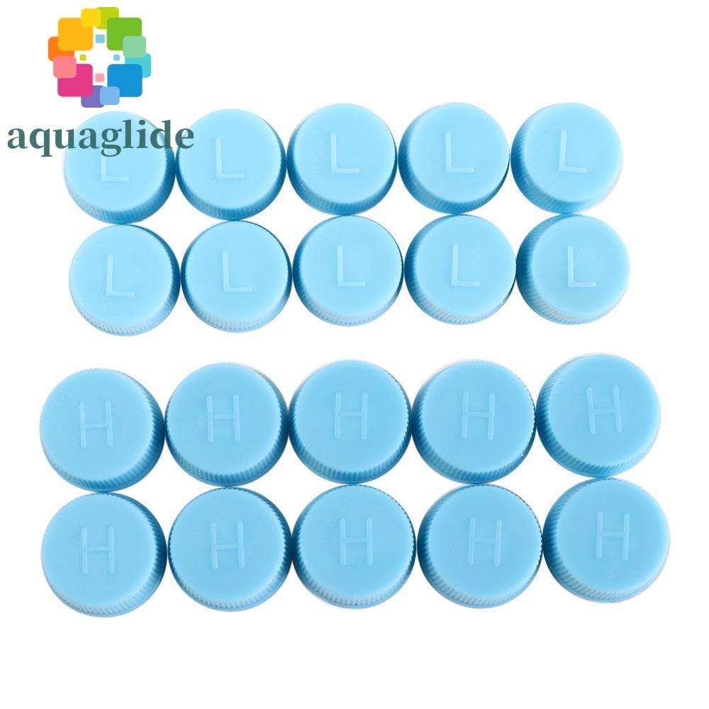 AQUAGLIDE Dust Cap M9 M10 R134a อุปกรณ์เสริมต่ําด้านข้างรถเครื่องปรับอากาศ Pipline อะไหล่วาล์ว Core Caps