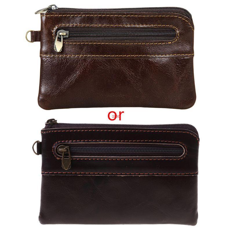 Seng Retro Purse Genuine Leather Business ID Card Father s Day Mother s Day