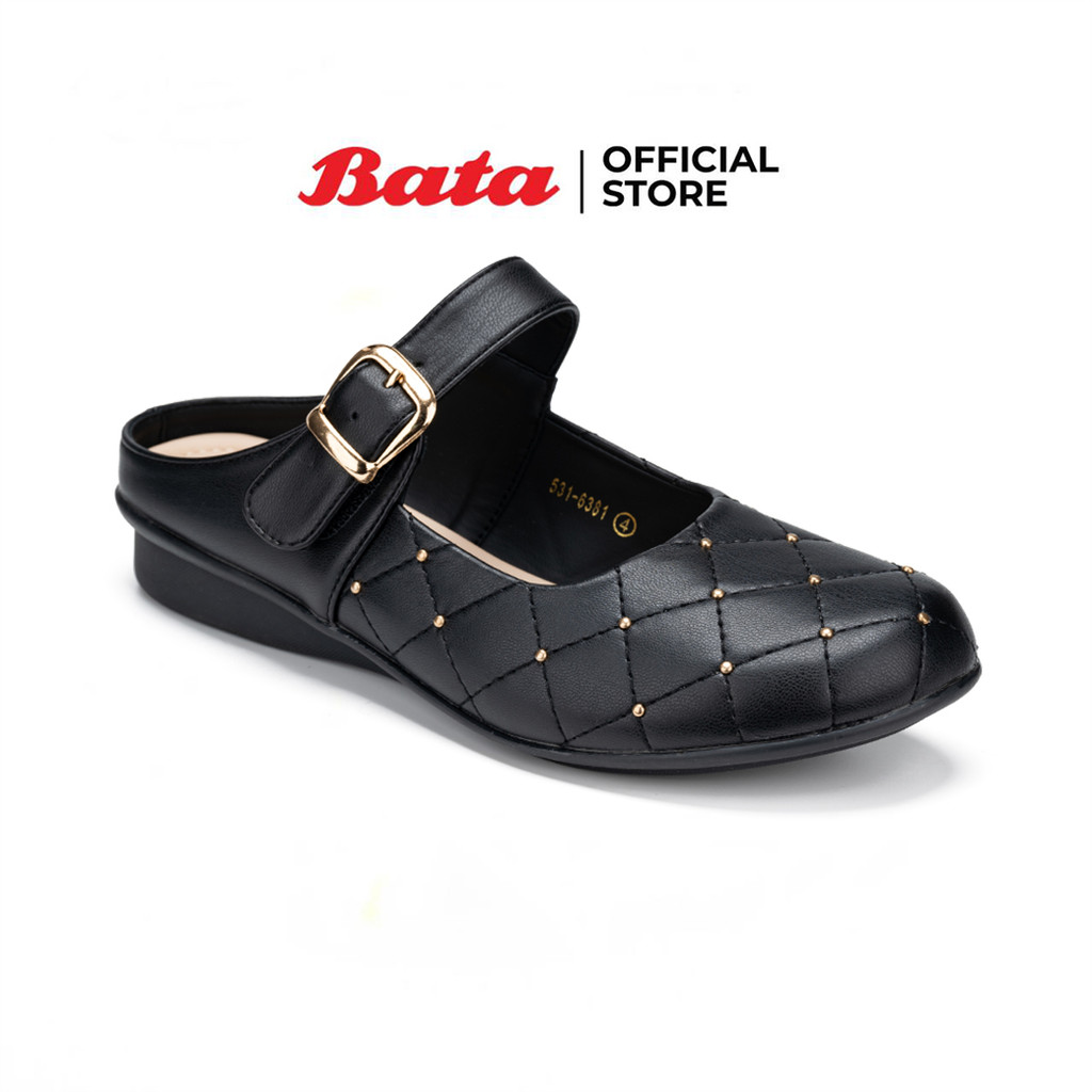 Bata บาจา รองเท้าแบบสวม เปิดส้น สำหรับผู้หญิง รุ่น BELANI สีเบจ 5318381 สีดำ 5316381