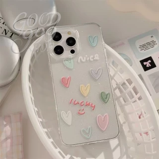 🔥GOOD ส่งจากไทย🔥สินค้า 1 บาท ใช้กับ เคสไอโฟน11 13 17 16 14plus 15 pro max XR 12 13pro เคสเกาหลี 7P 8P พสัส X 14plus#424