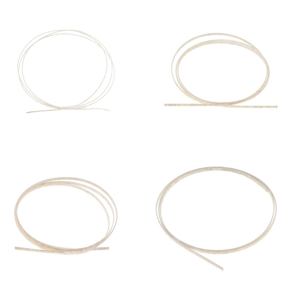Lohobby Celluloid Guitar Binding Purfling Strip สําหรับอุปกรณ์เสริมกีตาร์ Ukulele